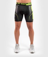 Компрессионные шорты Venum Training camp 3.0 Black/Neo Yellow 03371 в Москве в Москве
