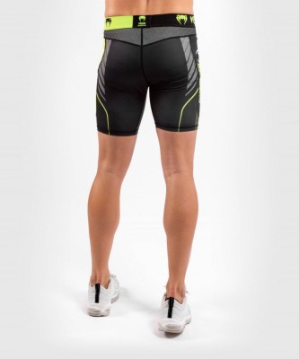 Компрессионные шорты Venum Training camp 3.0 Black/Neo Yellow 03371