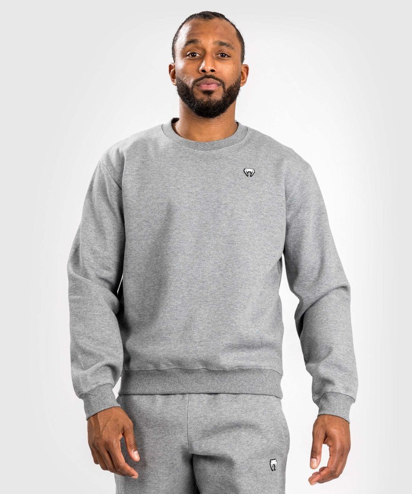 Толстовка Venum Silent Power Lite Sweatshirtight Heather Grey VEN05194-031 в Москве  в Москве 