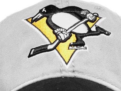 Бейсболка ATRIBUTIKA &amp; CLUB Pittsburgh Penguins, серо-черн. 29056
