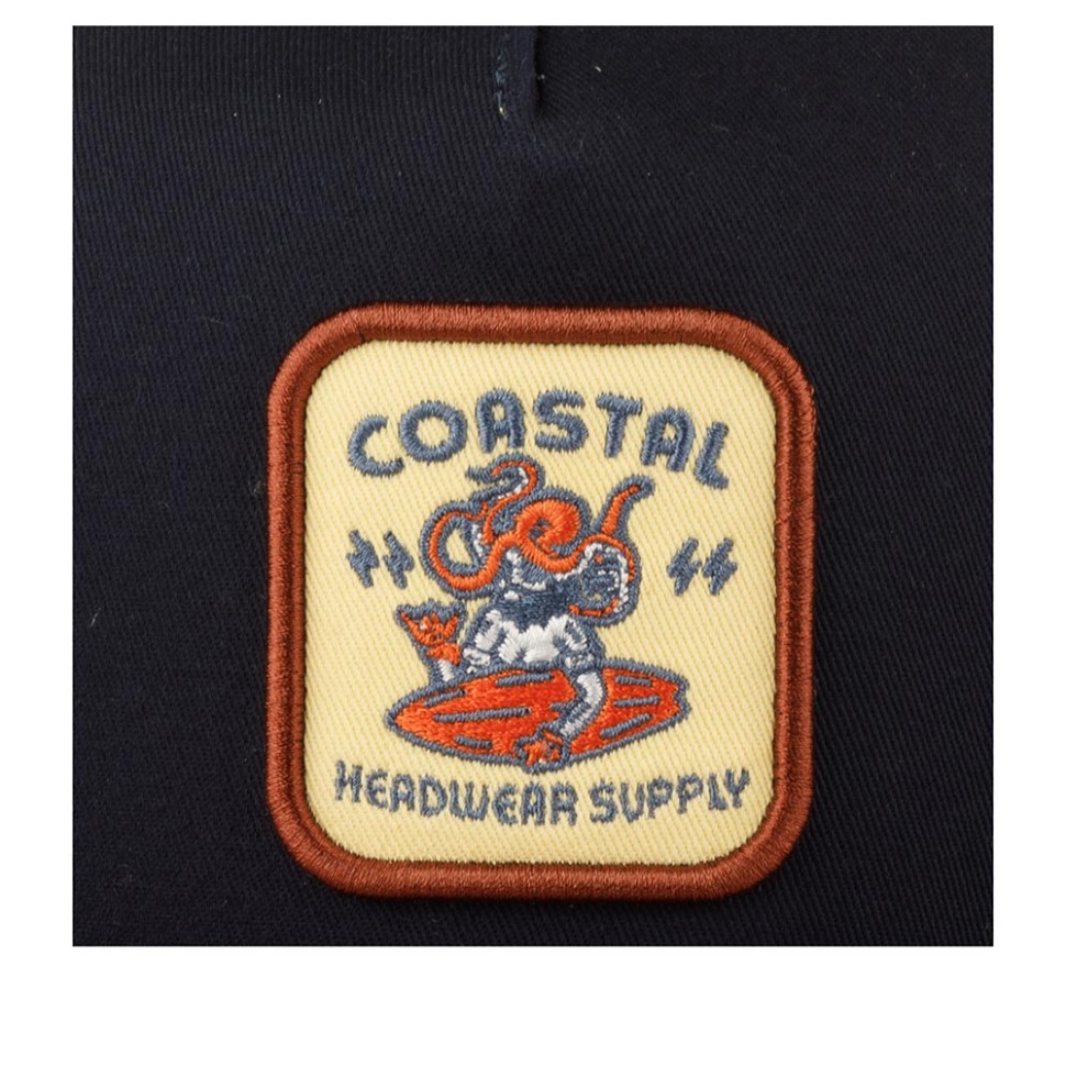 Бейсболка COASTAL HFT Headwear Supply (темно-синий бордовый) 50-151-53-00 в Москве в Москве