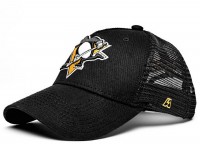 Бейсболка ATRIBUTIKA & CLUB Pittsburgh Penguins, черн. 28115