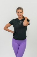 Футболка Nebbia 440 fit activewear black в Москве  в Москве 