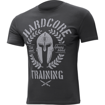 Футболка Hardcore Training Helmet Slate Gray hctshirt0482