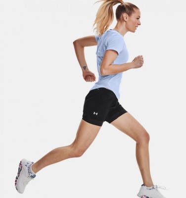 Шорты Under Armour UA IsoChill Run 2N1 Short 1361582-001