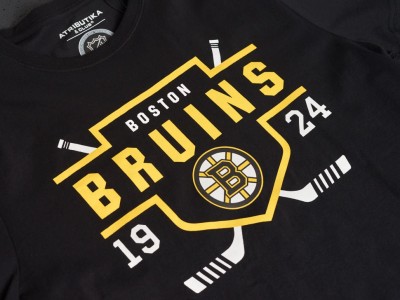 Футболка ATRIBUTIKA&amp;CLUB Boston Bruins, черн. 32020