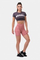 Велосипедки NEBBIA Fit & Smart Biker Shorts 575 Old rose в Москве  в Москве 