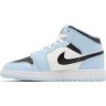 Кроссовки Nike Air Jordan 1 Mid GS “Ice Blue” 555112-401 в Москве  в Москве 