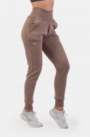 Брюки Nebbia IHigh-Waist Loose Fit Sweatpants “Feeling Good” 409  Brown в Москве  в Москве 