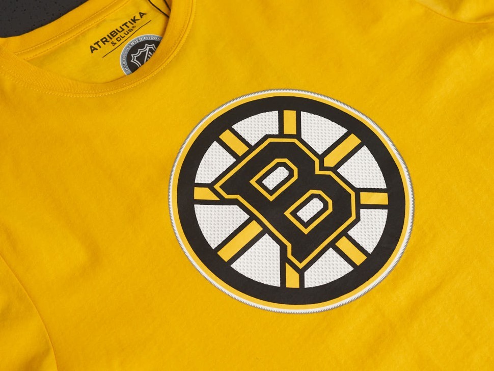 Футболка ATRIBUTIKA&CLUB Boston Bruins, желт. 31880 в Москве 
