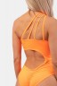Купальник слитный Nebbia One Shoulder Asymmetrical Monokini 458 Orange в Москве 