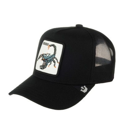 Бейсболка GOORIN BROTHERS ANIMAL FARM DEADLY скорпион черный 91-853-09-00