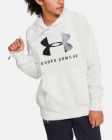 Толстовка Under Armour RIVAL FLEECE SPORTSTYLE GRAPHIC HOODIE 1348550-112 в Москве  в Москве 