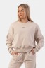 Джемпер Nebbia 420 Loose Fit Sweatshirt “Feeling Good” Cream в Москве 