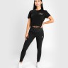 Леггинсы Venum Monogram 7/8 Leggings - Black/Pink Gold Ven04581-537