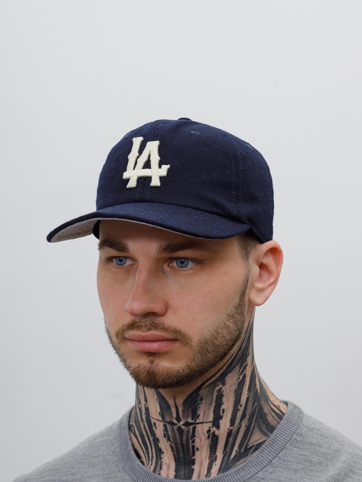 Бейсболка AMERICAN NEEDLE 21005A-LOS Los Angeles Angels Archive Legend MILB (тем-син) 06-367-16-00 в Москве в Москве