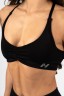 Топ Nebbia Medium-Support Sports Bra TOTALLY SEAMLESS 305 Black