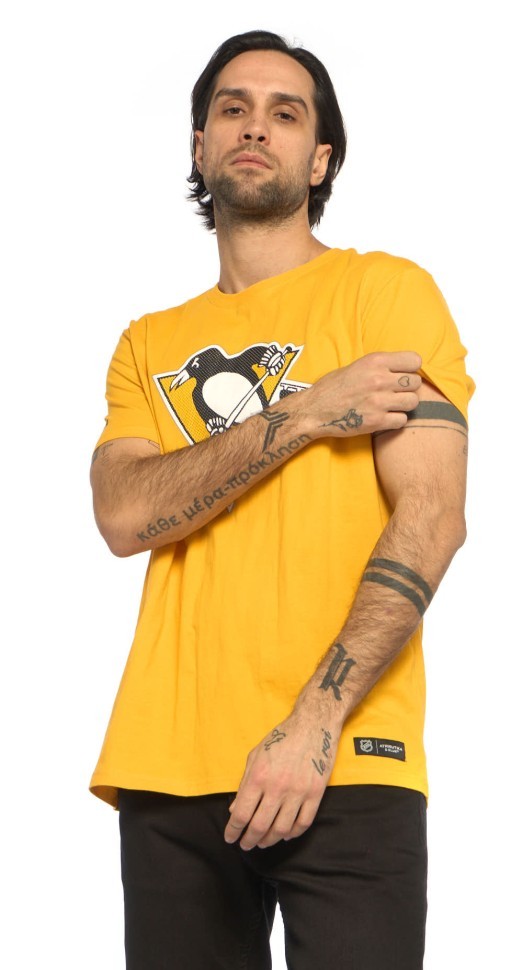 Футболка ATRIBUTIKA&CLUB Pittsburgh Penguins, желт. 31870 в Москве 
