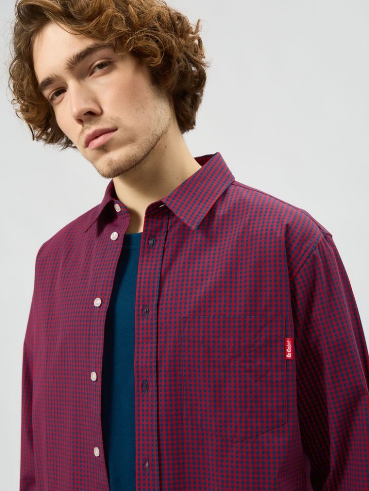 Рубашка Lee Cooper LC-SHIRT-054MSS/RDNV в Москве в Москве