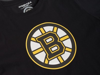 Футболка ATRIBUTIKA&amp;CLUB Boston Bruins, черн. 31820