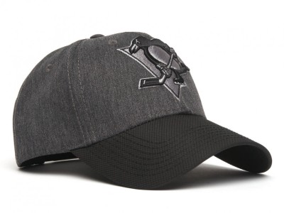 Бейсболка ATRIBUTIKA &amp; CLUB Pittsburgh Penguins, серо-черн. 31544