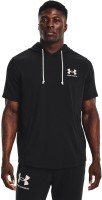 Толстовка Under Armour с коротким рукавом UA Rival Terry LC SS HD 1370396-001 в Москве в Москве