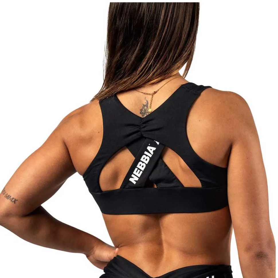 Бра Nebbia Sports Bra STRONG BEAUTY 424 Black в Москве в Москве