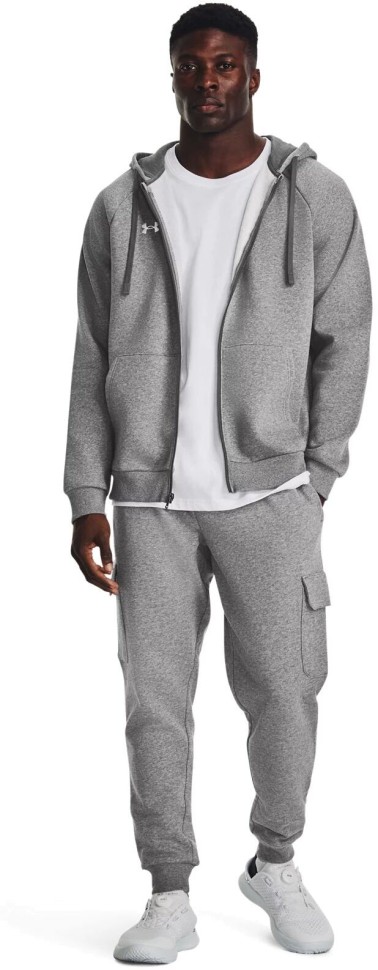 Толстовка Under Armour UA Rival Fleece FZ Hoodie 1379767-025 в Москве  в Москве 