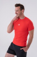 Футболка Nebbia Functional Slim-fit T-shirt 324 Red в Москве  в Москве 