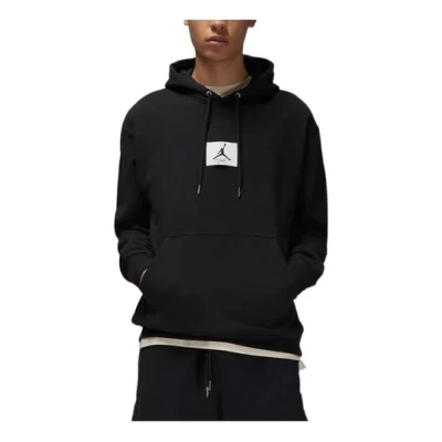 Толстовка Nike Jordan Drawstring Knit Hoodie Men&#039;s Black DQ7339-010