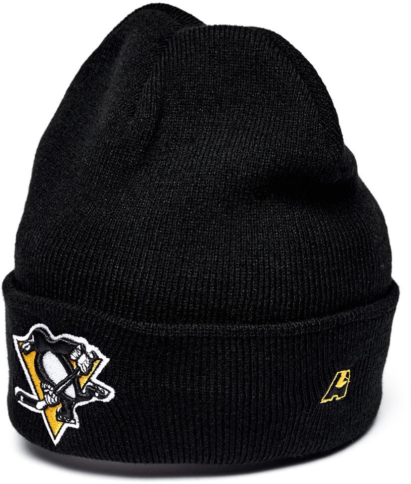 Шапка ATRIBUTIKA & CLUB Pittsburgh Penguins, черн. 59052 в Москве  в Москве 