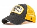 Бейсболка ATRIBUTIKA & CLUB Pittsburgh Penguins, серо-желт. 31414 в Москве 