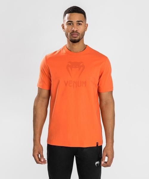 Футболка Venum Classic T-Shirt - Orange/Orange VEN03526-460 в Москве  в Москве 