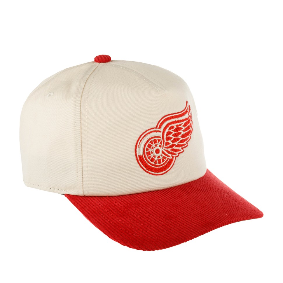 Бейсболка AMERICAN NEEDLE 23020A-DRW Detroit Red Wings Burnett NHL (красный кремовый) 06-934-54-00 в Москве в Москве