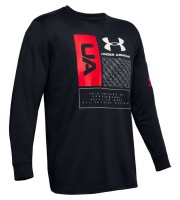 Футболка с длинным рукавом Under Armour UA MULTI LOGO LS 1351623-001 в Москве  в Москве 