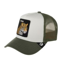 Бейсболка GOORIN BROTHERS ANIMAL FARM Pantera оливковый белый 91-855-51-00 в Москве  в Москве 