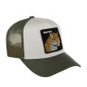 Бейсболка GOORIN BROTHERS ANIMAL FARM Pantera оливковый белый 91-855-51-00