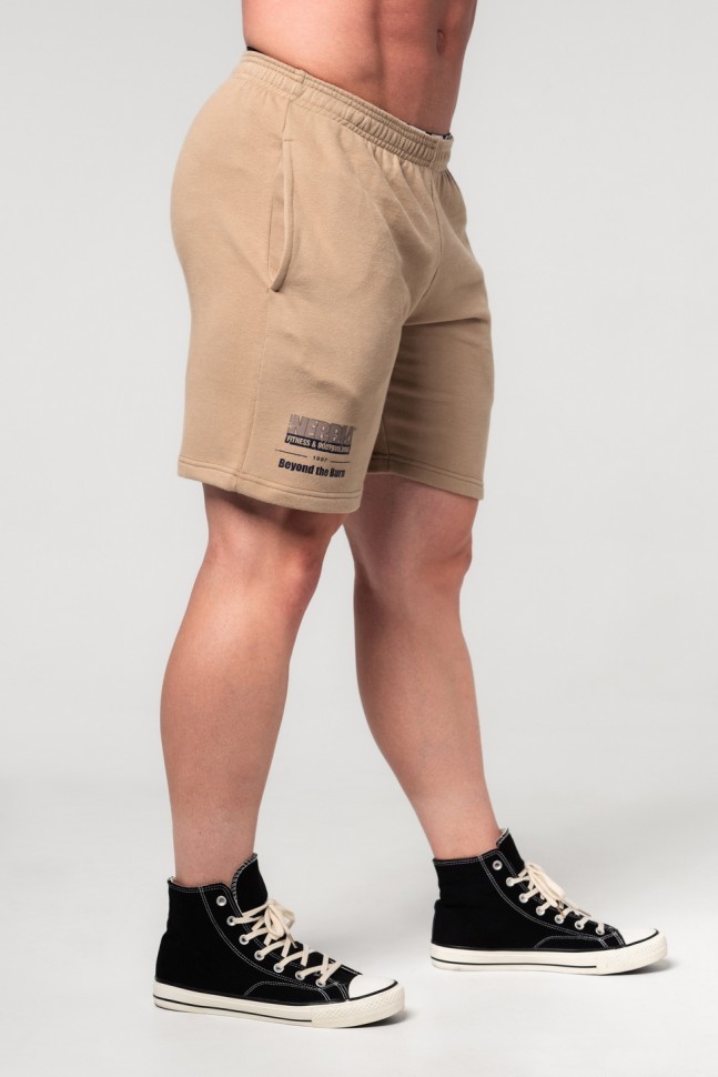 Шорты Nebbia Gym Sweatshorts GYM BRO 352 Brown в Москве  в Москве 