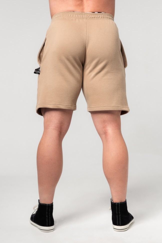 Шорты Nebbia Gym Sweatshorts GYM BRO 352 Brown в Москве  в Москве 