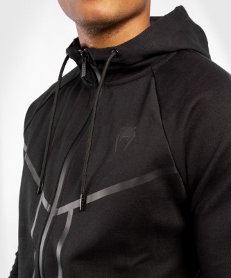 Толстовка Venum Laser X Connect Black/Black 04971
