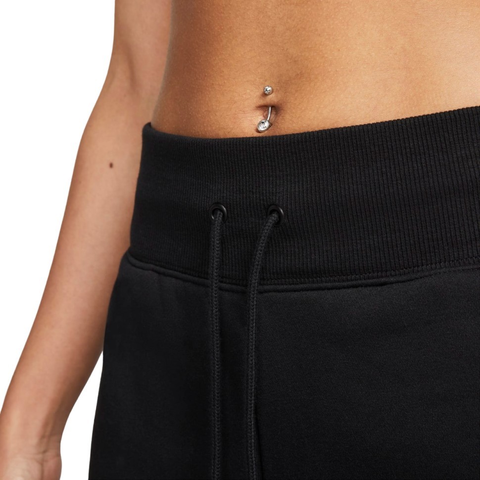 Брюки Nike W Nsw Phnx Flc Hr Pant Wide DQ5615-010 в Москве  в Москве 