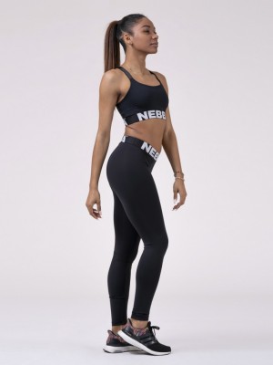 Лосины NEBBIA Squad Hero Scrunch Butt leggings 528 BLACK