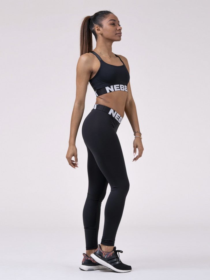 Лосины NEBBIA Squad Hero Scrunch Butt leggings 528 BLACK в Москве  в Москве 