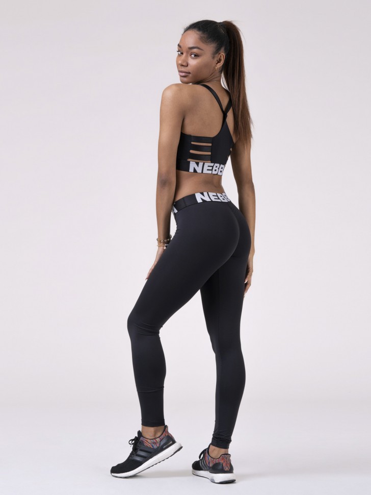 Лосины NEBBIA Squad Hero Scrunch Butt leggings 528 BLACK в Москве  в Москве 