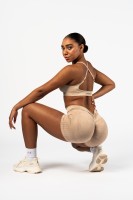 Шорты Nebbia High Waisted Push-Up Shorts TOTALLY SEAMLESS 304 Cream в Москве  в Москве 