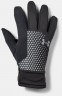 Перчатки Under Armour Men's Threadborne Run Glove Black / Black / Silver 1298515-001 в Москве 