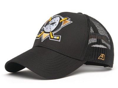 Бейсболка ATRIBUTIKA &amp; CLUB Anaheim Ducks, черн.-сер. 31396