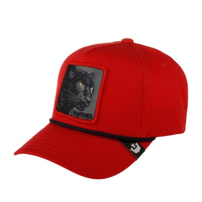 Бейсболка GOORIN BROTHERS ANIMAL FARM PANTHER 101-1108 (красный) 90-922-18-00