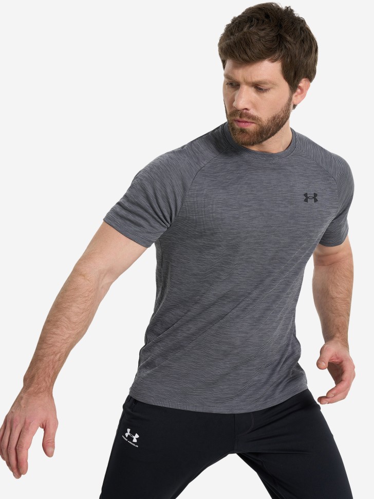 Футболка Under Armour UA Tech Textured SS 1382796-025 в Москве  в Москве 