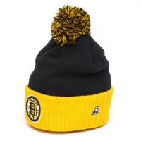 Шапка ATRIBUTIKA & CLUB Boston Bruins, черн.-желт. 59291 в Москве  в Москве 